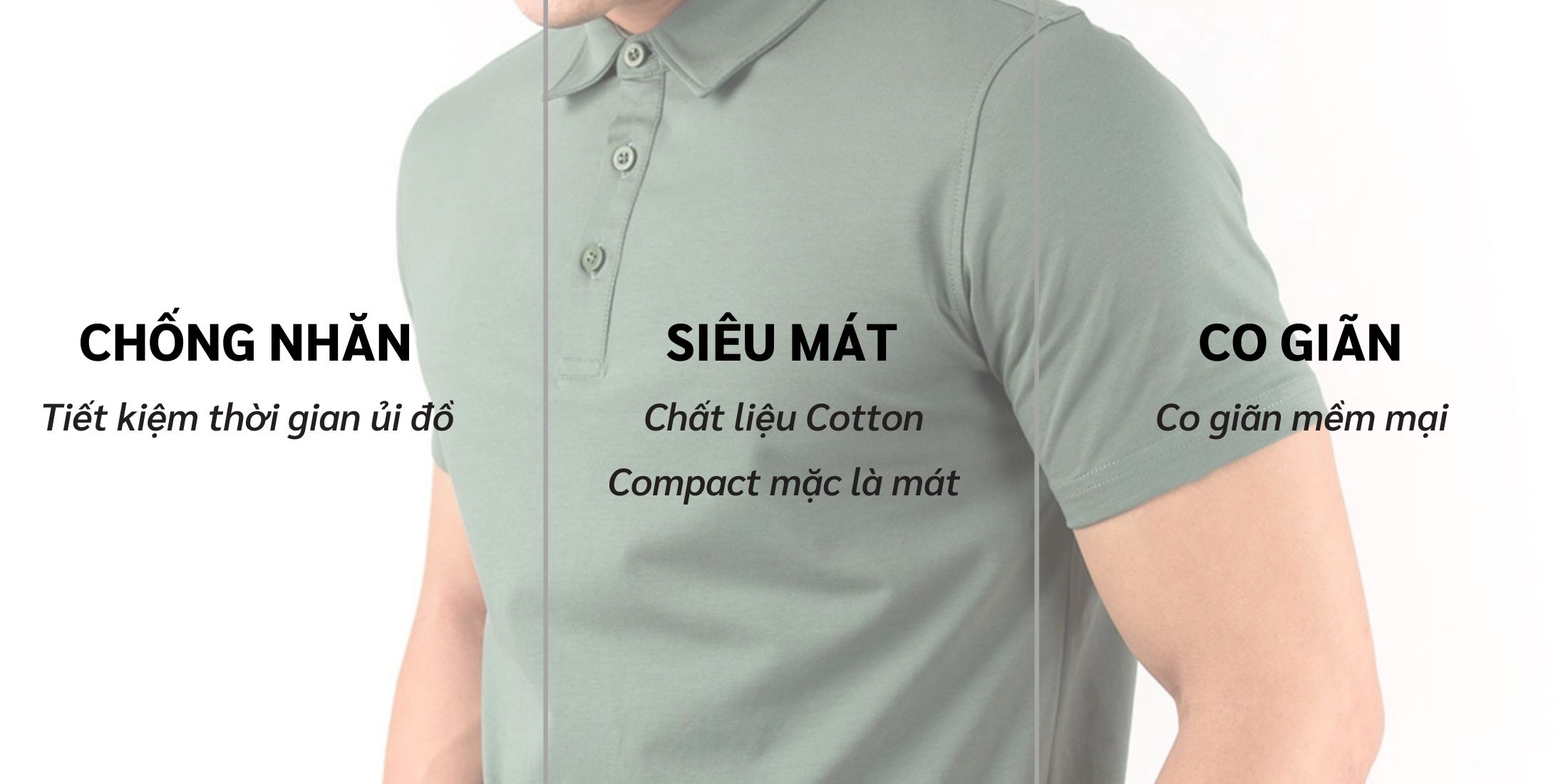 Áo Polo Cotton Compact Prime-Everyday